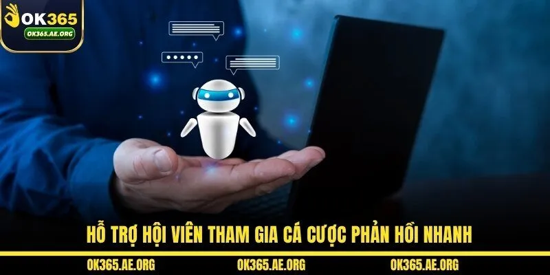 Hỗ trợ hội viên tham gia cá cược phản hồi nhanh